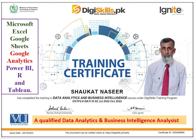 provide data analytics services