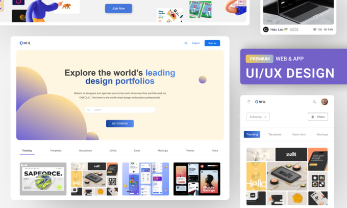 Design website ui ux in adobe xd or figma by The_usama_ | Fiverr