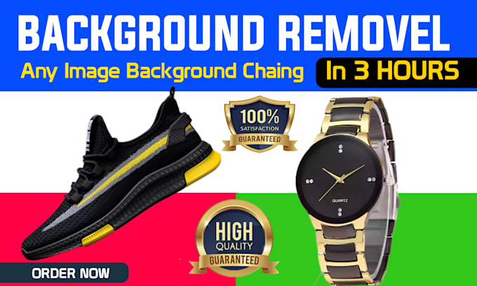 remove the background from the product and image