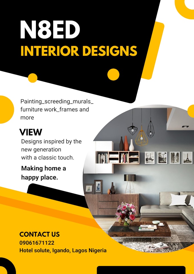 Create an outstanding design that suits your requirements by