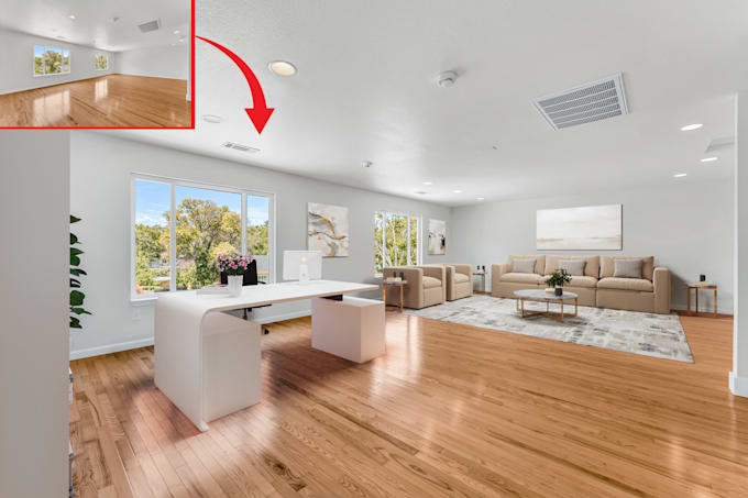 virtually stage your home within 12 hours