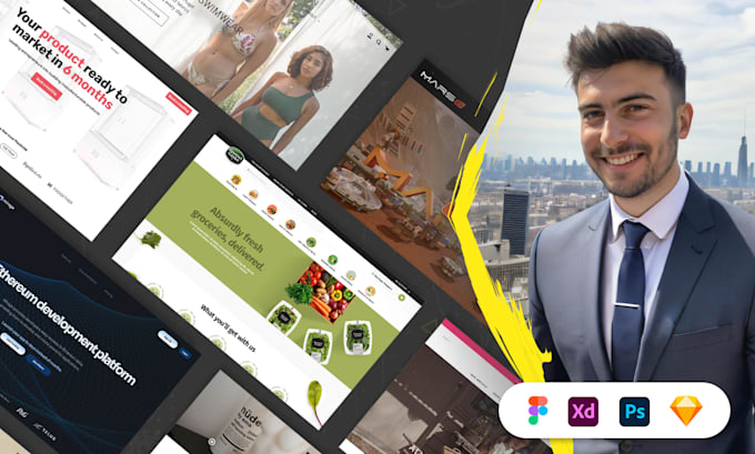 design figma landing page in 1 day