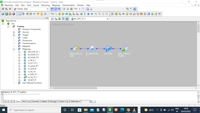 Do an informatica power center mapping and workflow by Gopalreddy191 ...