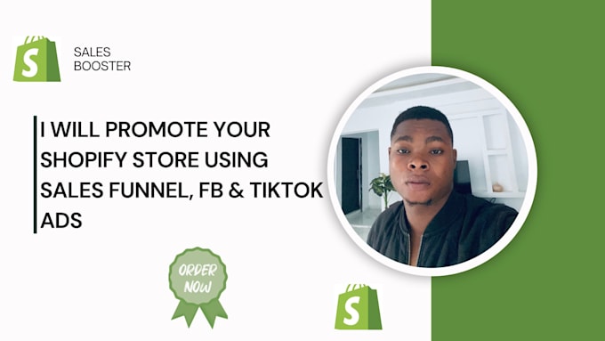boost shopify sales with sales funnel, fb ads, tiktok ads