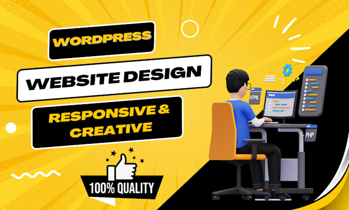 create responsive wordpress website design professionally