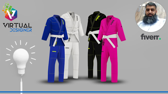 design best 3d bjj uniform for amazon or ebay brand