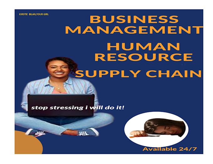 Do business management, human resource management and supply chain management by Kirstiebilan