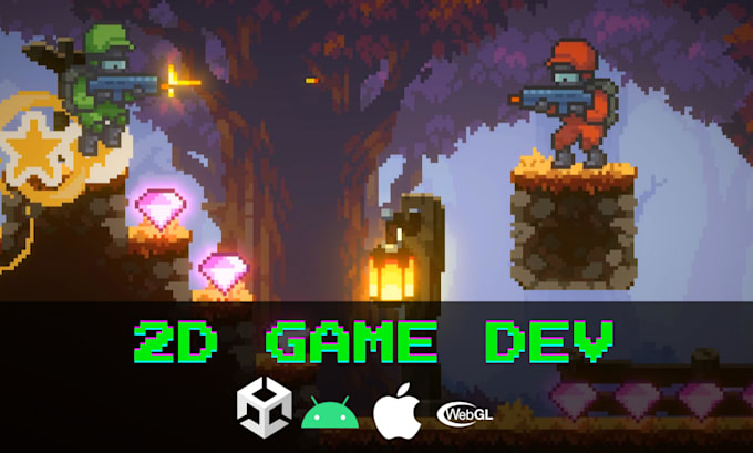 develop a unity 2d game