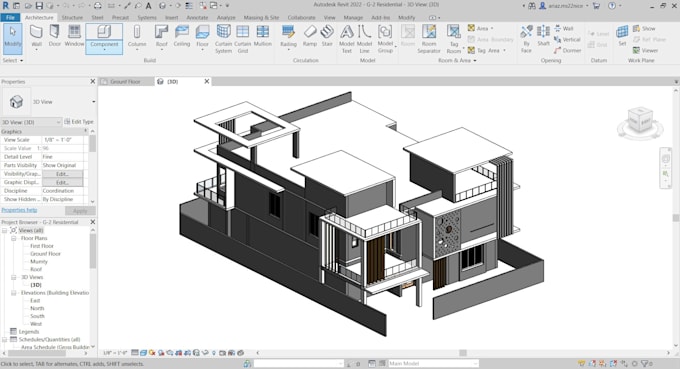 offer bim services and revit modeling
