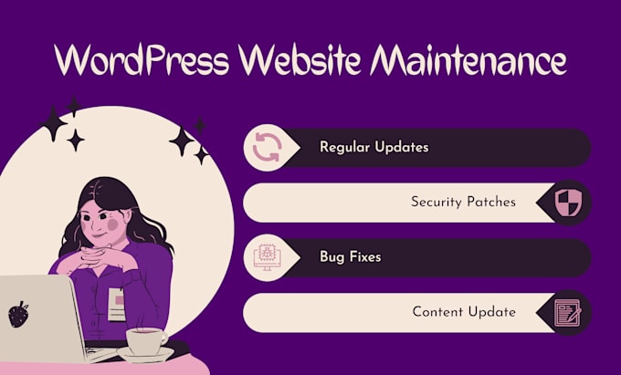 provide you with a wordpress website maintenance service