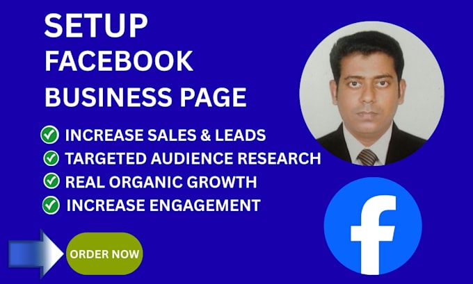 super fast set up facebook page