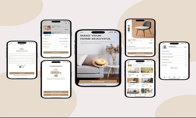 Design quality bespoke flutter ui ios and android, convert xd figma to ...