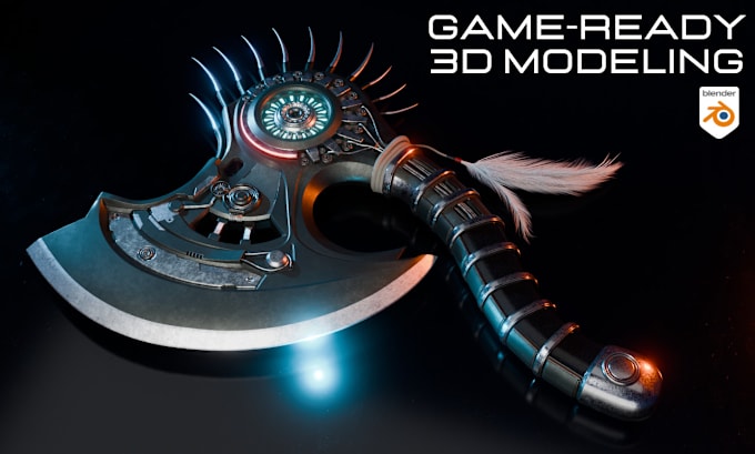 create game ready 3d models