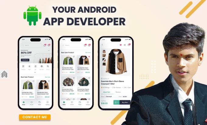 be your android app developer for android app development