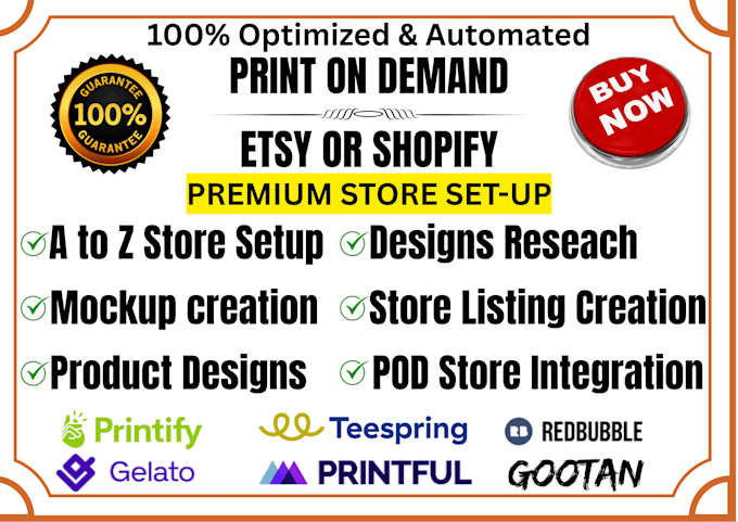 setup etsy print on demand,print on demand etsy store setup and product listing