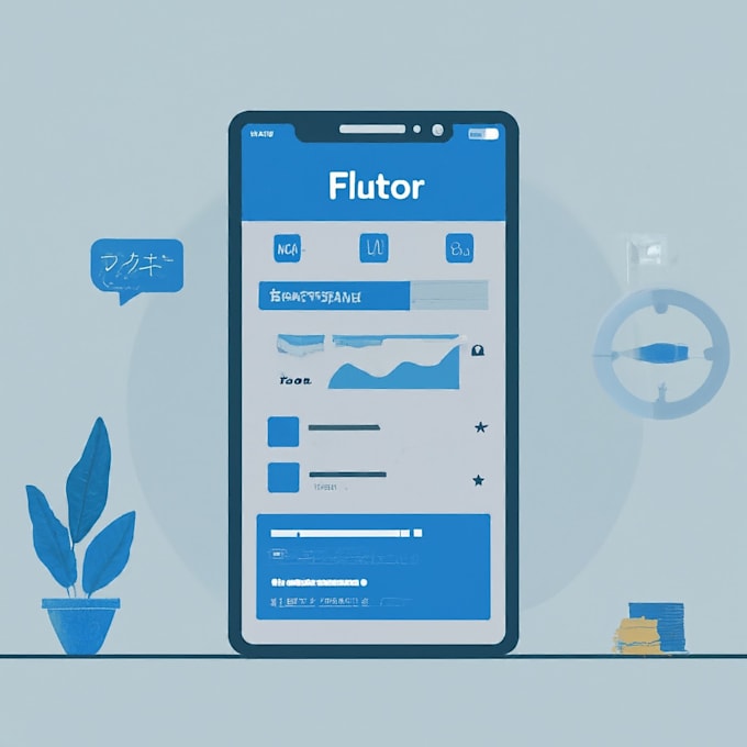 develop android and IOS apps with flutter firebase