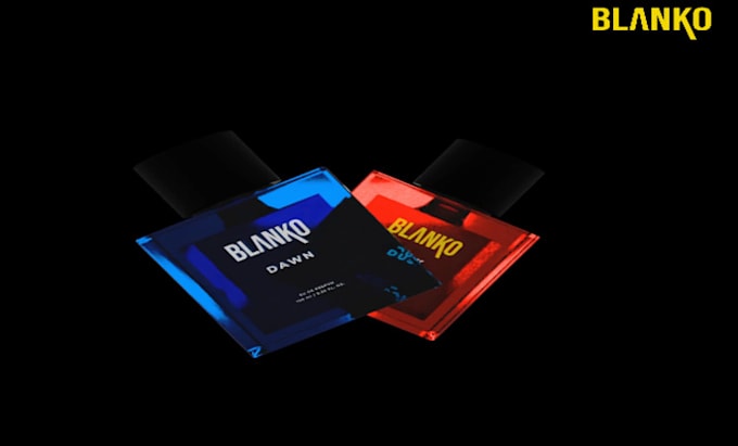 3d blanko perfume promo by Draco777 | Fiverr