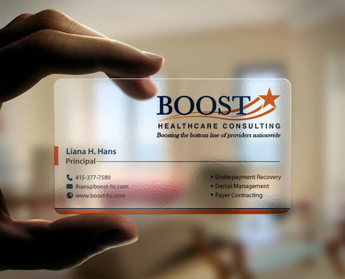 design super professional business card