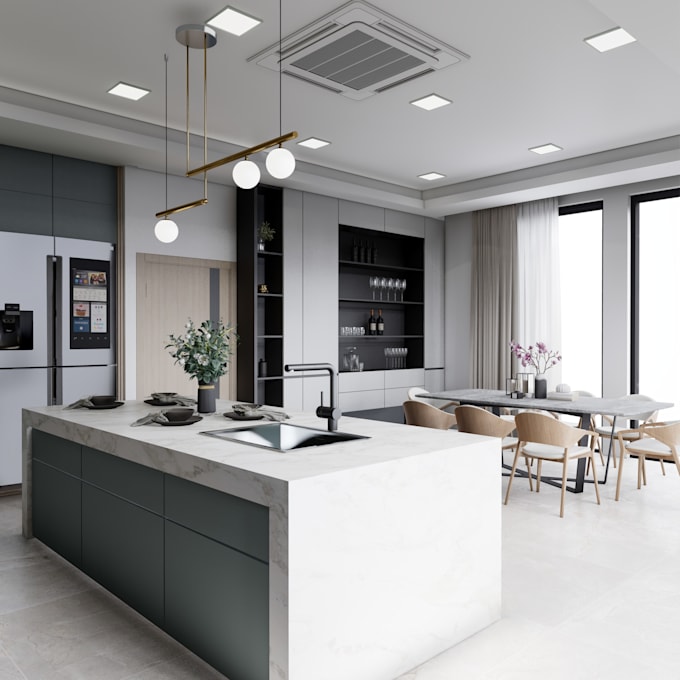Create exclusive interior design by Jacsonalcivar | Fiverr