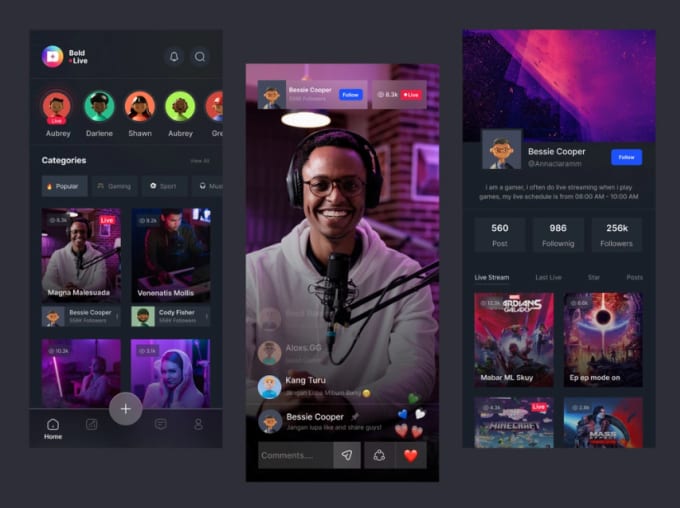 Android sales streaming app