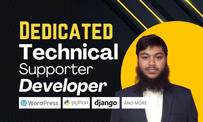 be your dedicated technical support for websites, web apps, and mobile apps
