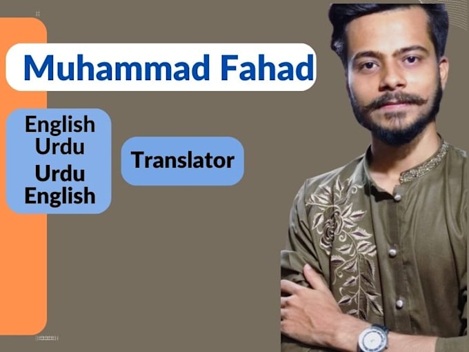 Fare la traduzione dall'inglese all'urdu e la traduzione dall'urdu all