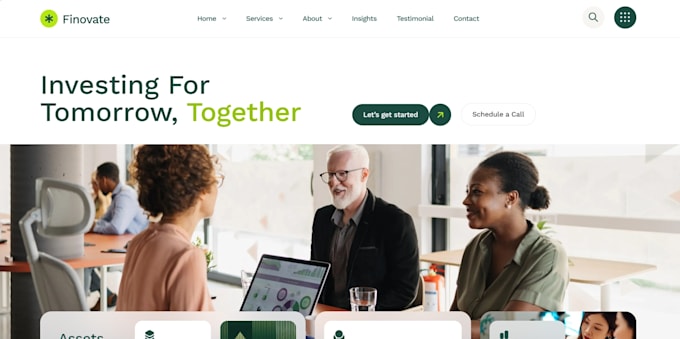 design redesign update wordpress website shopify wix squarespace webflow website