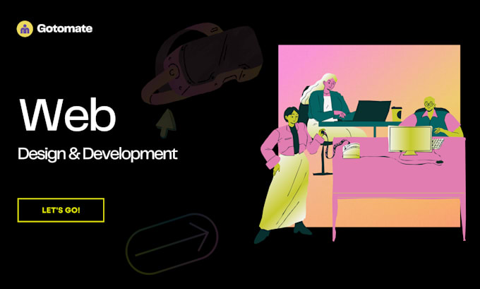 Provide professional web design and development services by Gotomate ...