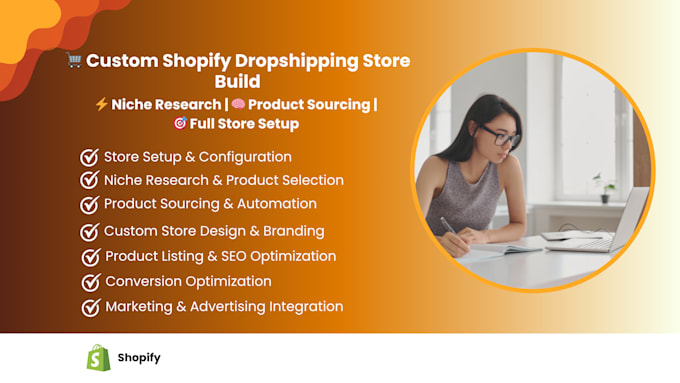 build a profitable automated shopify dropshipping store