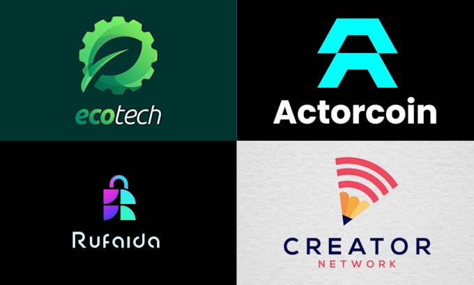 do creative modern minimalist logo design for your business