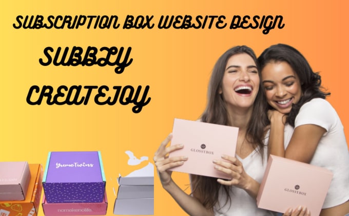 create subbly website subscription box website responsive createjoy website