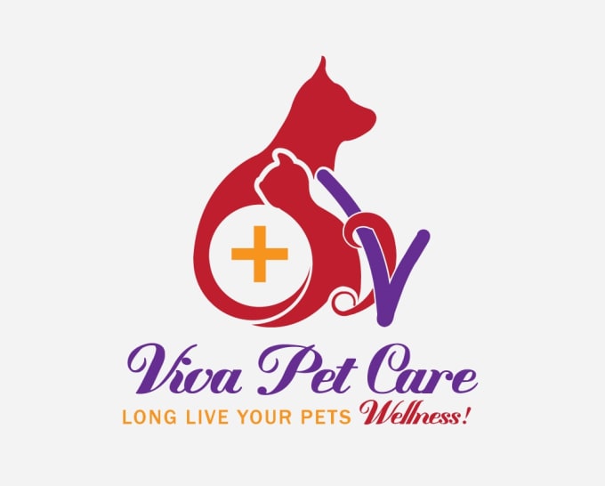 design dog training pet care logo without copyright concept