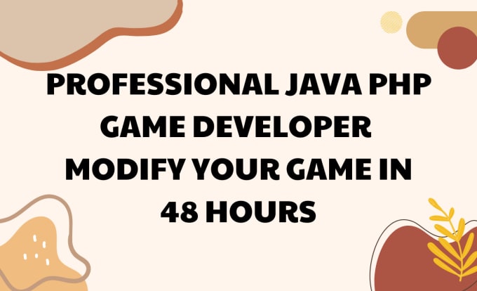 Develop your game in python and java by Uniquefavour902 | Fiverr