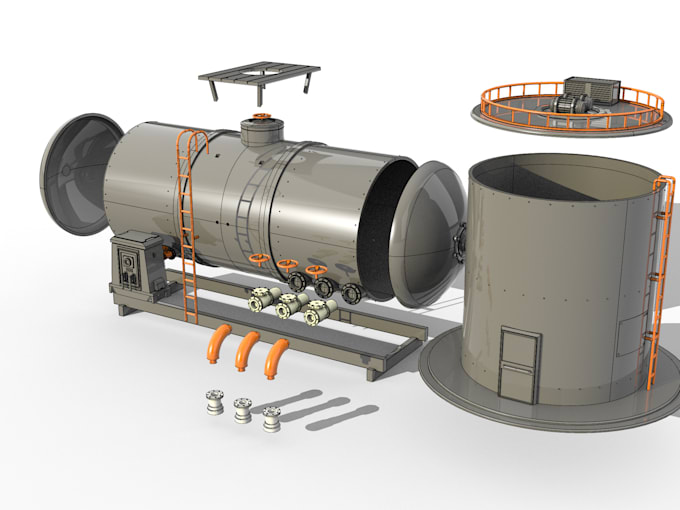 do 3d printing diorama models cad design