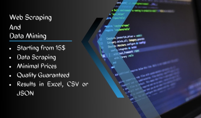 build python web and API scraper for scraping and data extraction