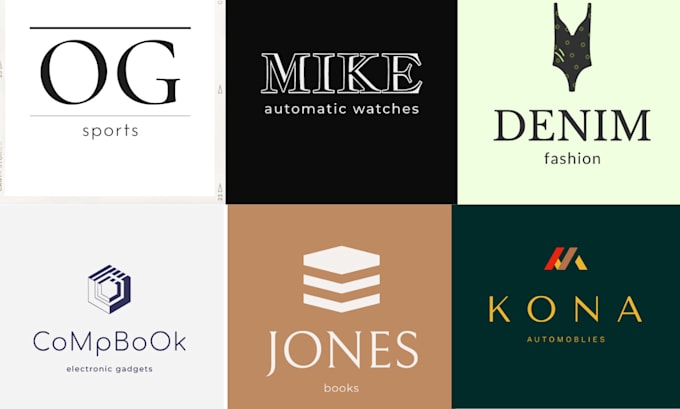 design a simple and unique brand logo