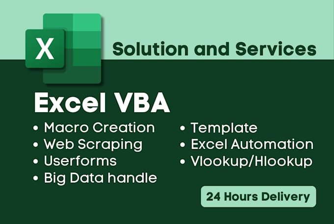 create an excel macro with excel vba
