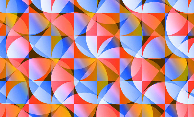 create a custom abstract marble agate pattern with animated video within 1 day