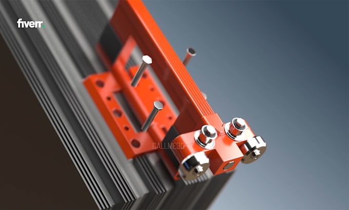 create realistic 3d industrial automation animation