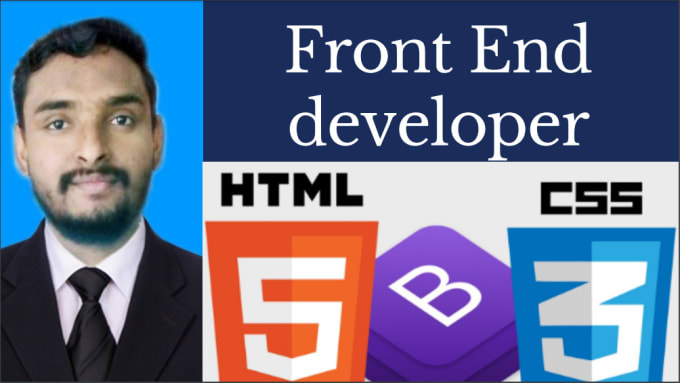 Do front end, back end development in html, css, bootstrap by ...
