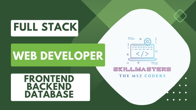 Be full stack web developer software developer html css js and so more ...