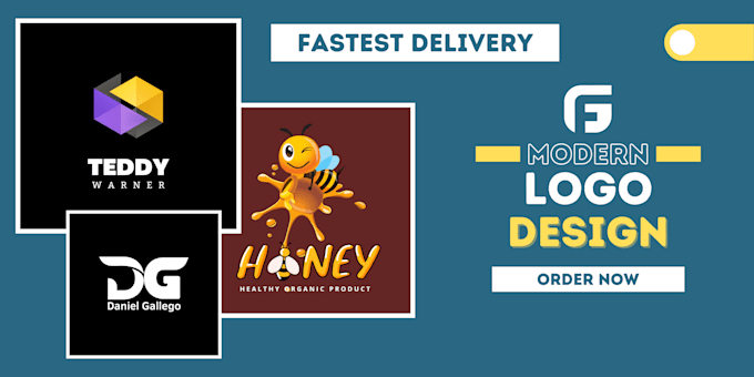 Design a modern and creative logo for you by Gulraizbhatti08 | Fiverr