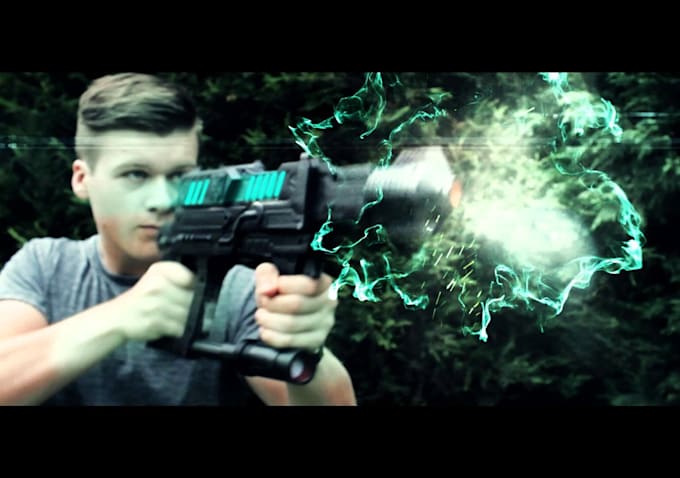 create Gun Fire Effect in your toy gun fire