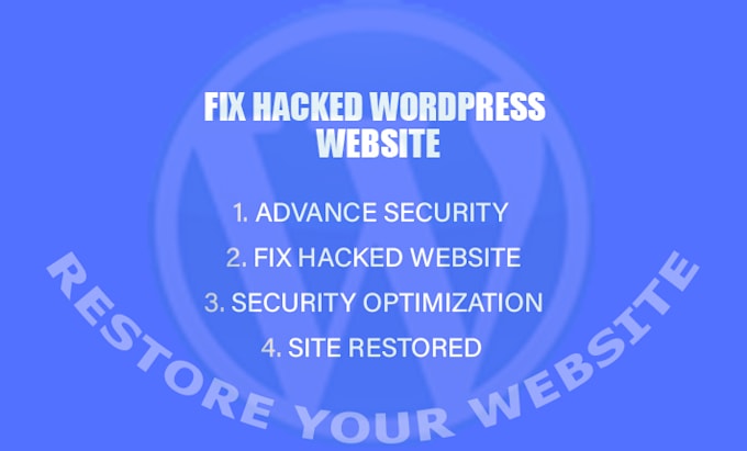 clean hacked wordpress website from malware