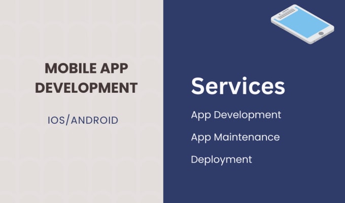 be app developer for ios and android mobile app development