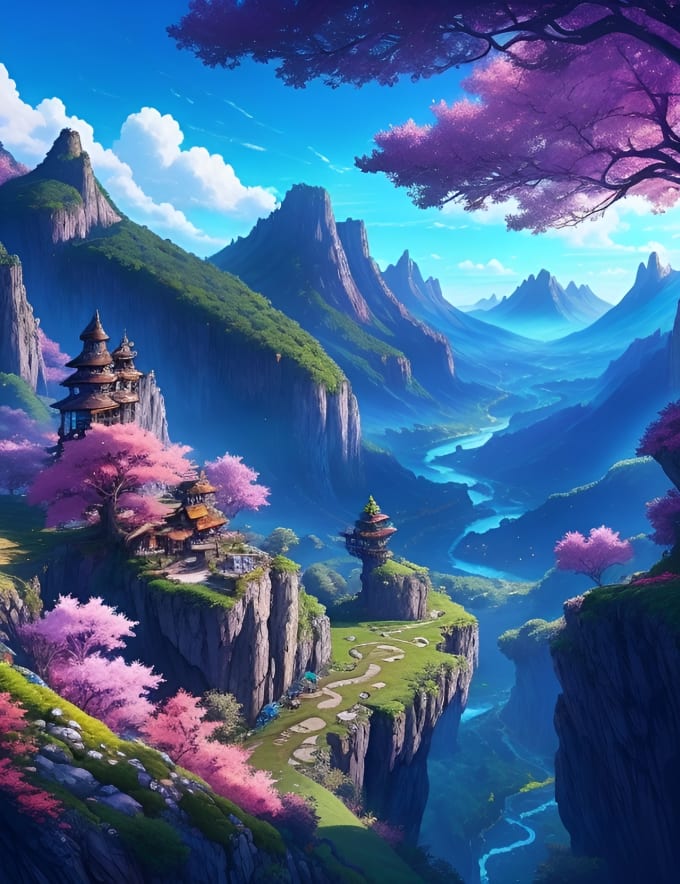 200+] Anime Landscape Backgrounds | Wallpapers.com-demhanvico.com.vn