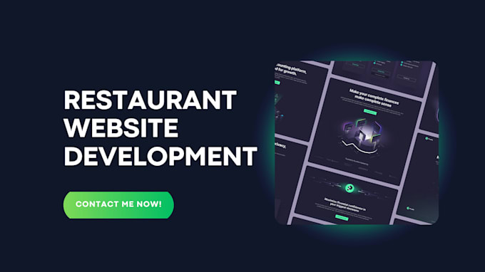 create a website for your restaurant or business