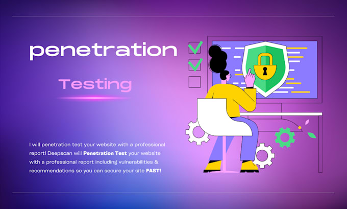 penetration test your website with professional report