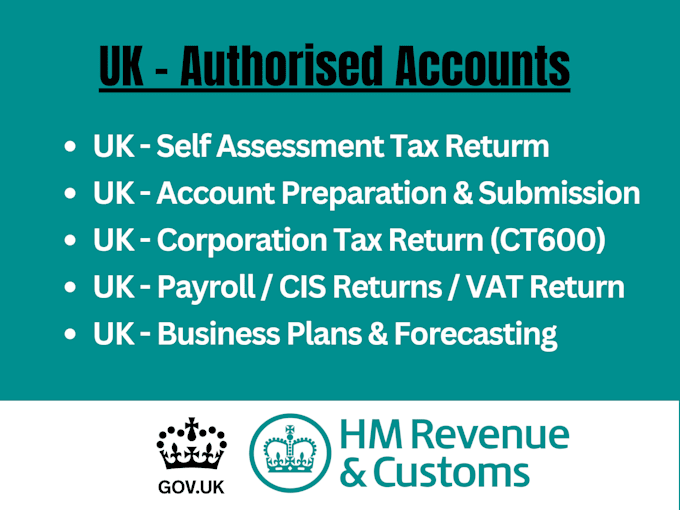 File self assessment tax return by Bushraacca Fiverr