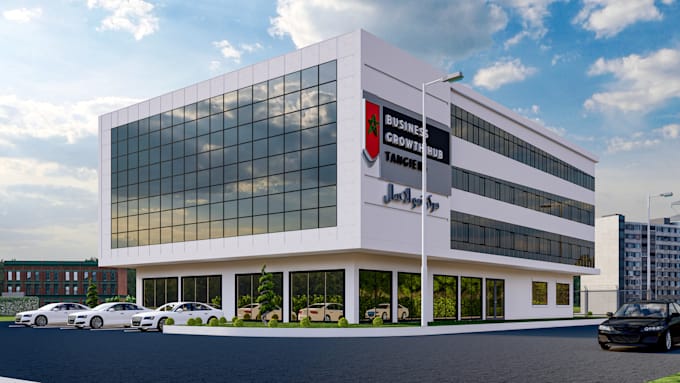 do exterior design, 3d rendering and modeling of your house, commercial building